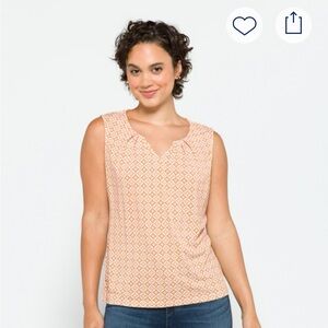 41 Hawthorn Yellow and White Tank. Sz S